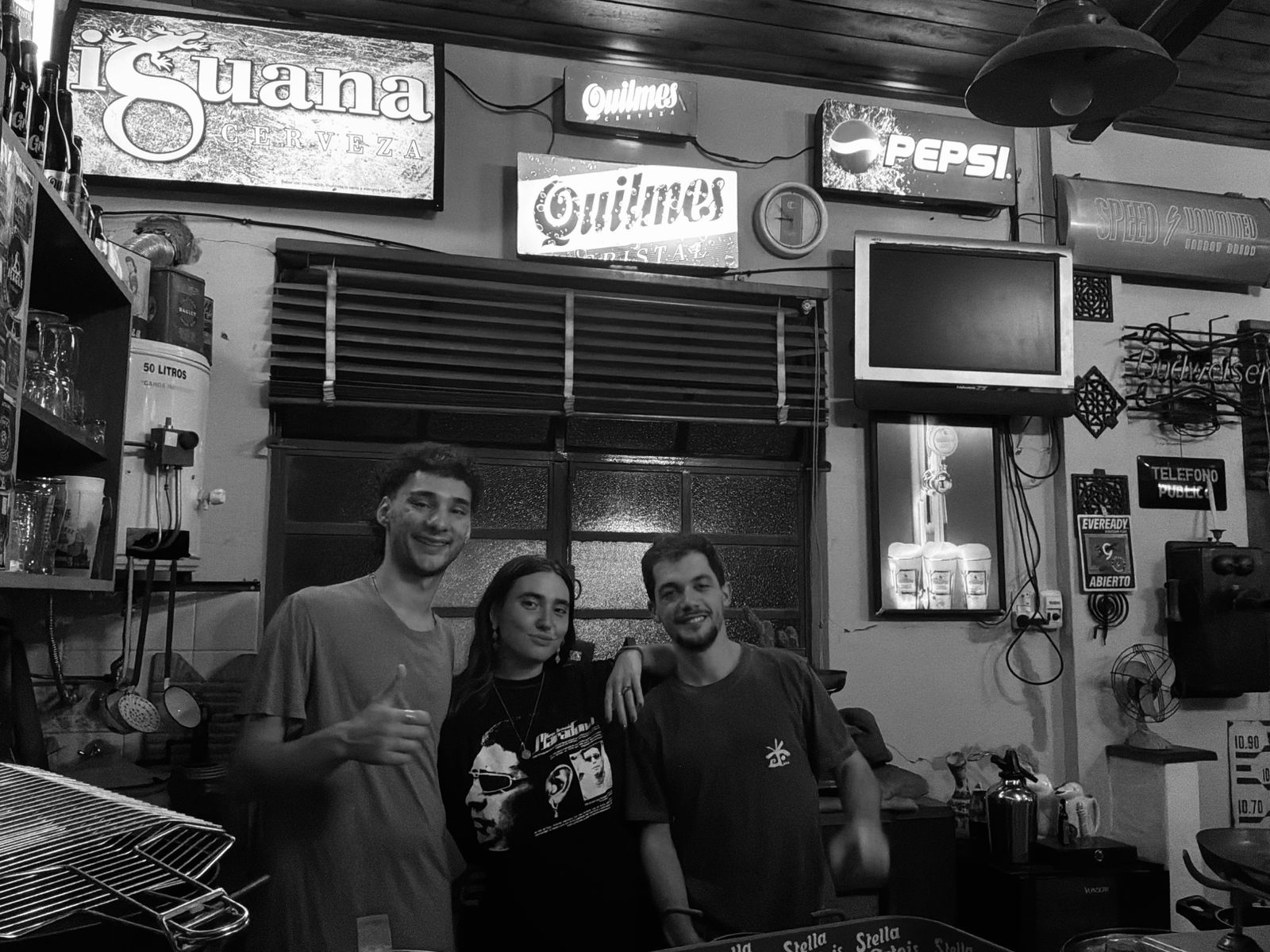 Amigos en el atelier de Berretin